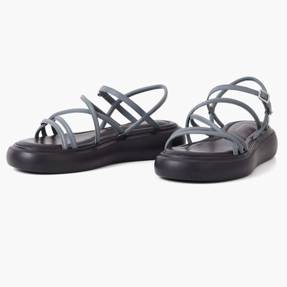 NEW Vagabond Shoemakers Blenda Platform Sandal (Women) 10US / 40EU, ASH BLUE - Picture 1 of 4